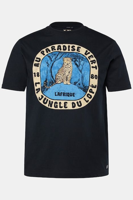 T-shirt à manches courtes et imprimé poitrine - jusqu'au 8 XL