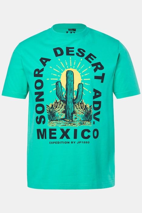 T-shirt à manches courtes et imprimé poitrine - jusqu'au 8 XL