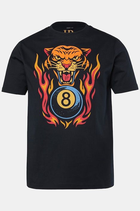 T-shirt manches courtes, avec imprimé - jusqu'au 8 XL