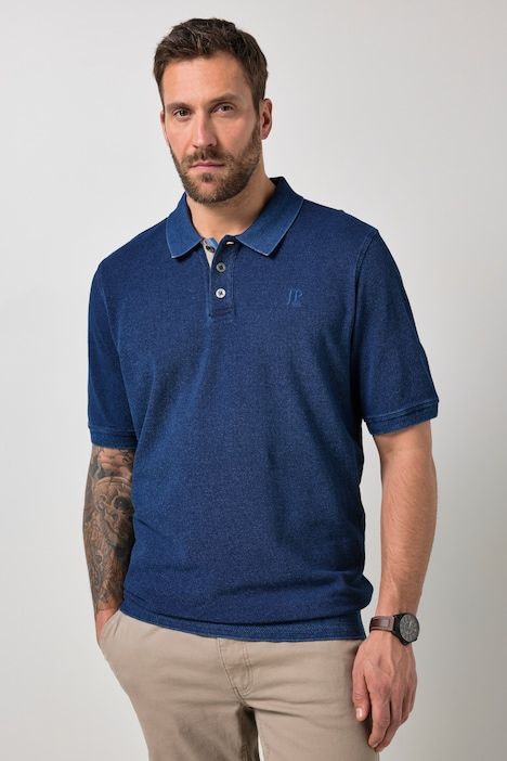 Polo en piqué, manches courtes et ventre confort - du XXL jusqu'au 8 XL