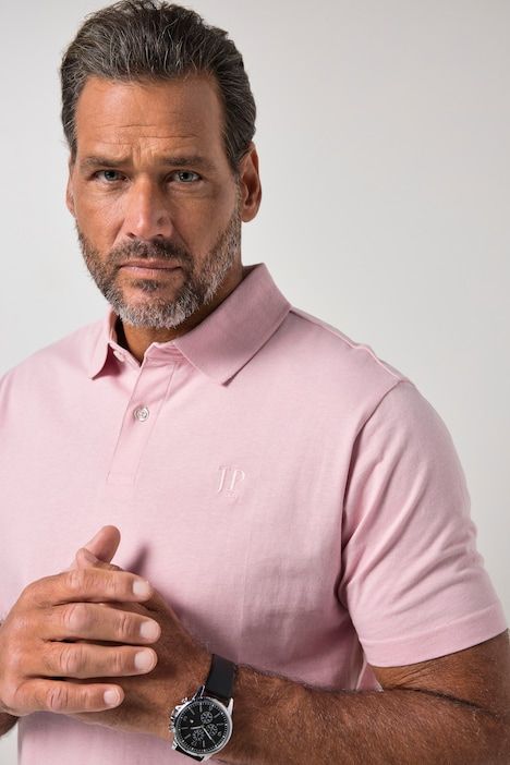 Polo à manches courtes, en jersey léger - jusqu'au 8 XL