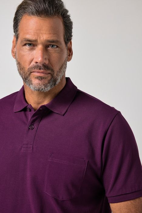 Polo en piqué, manches courtes - jusqu'au 8 XL