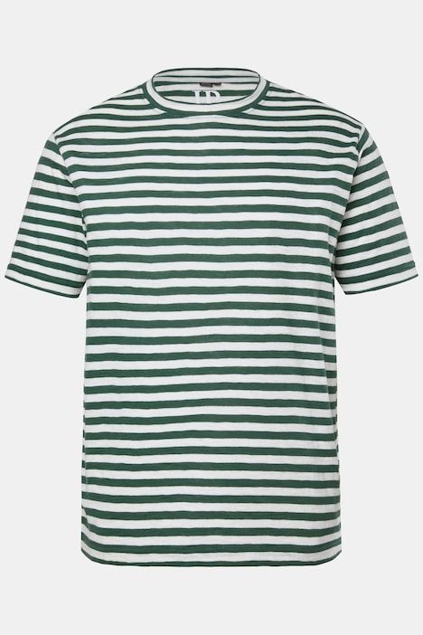 T-shirt texturé à rayures - jusqu'au 8 XL
