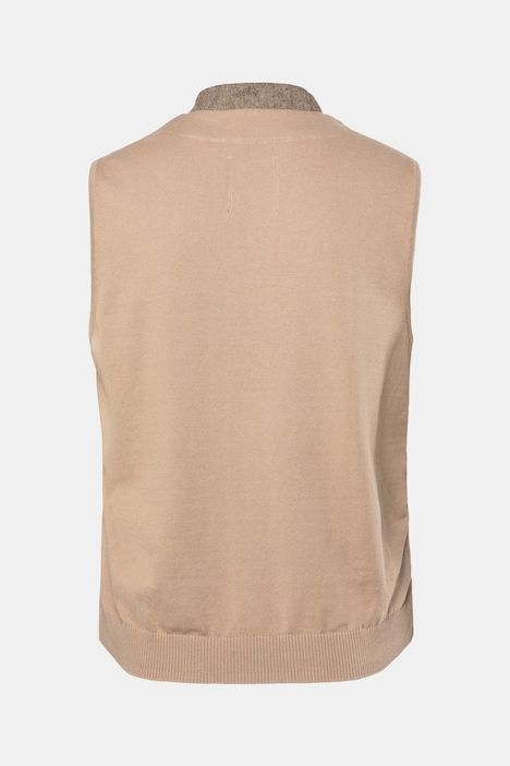 Gilet s'inspirant des costumes traditionnels bavarois, dos en maille - jusqu'au 8 XL