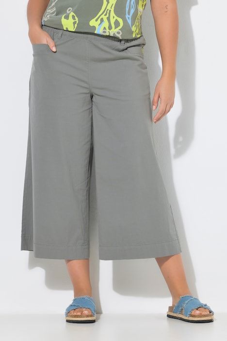 Jupe-culotte, jambe 3/4 et bande élastique