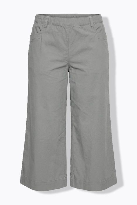 Jupe-culotte, jambe 3/4 et bande élastique