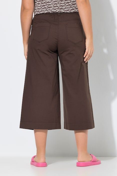 Jupe-culotte, jambe 3/4 et bande élastique