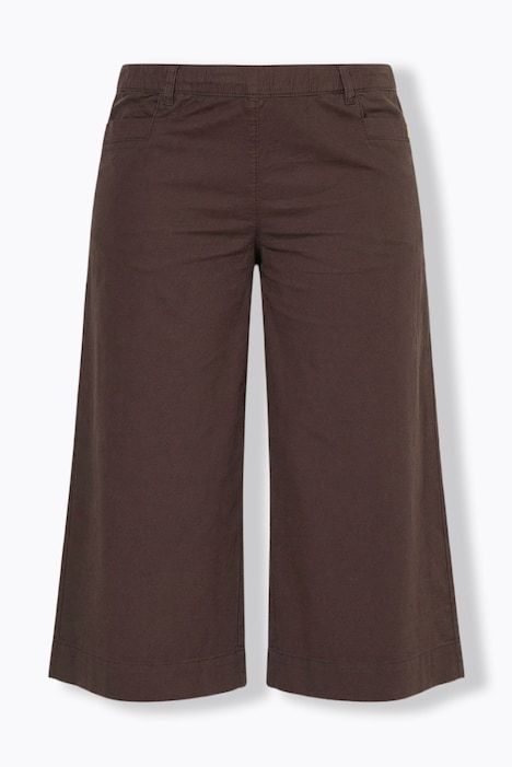 Jupe-culotte, jambe 3/4 et bande élastique