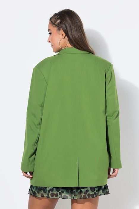 Blazer oversized avec col à revers
