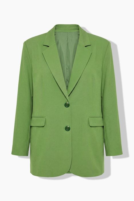 Blazer oversized avec col à revers