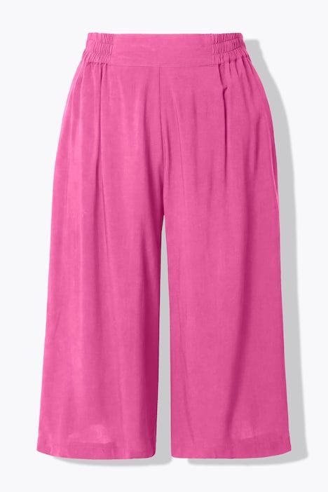 Jupe-culotte taille haute, coupe Wide Legs très large