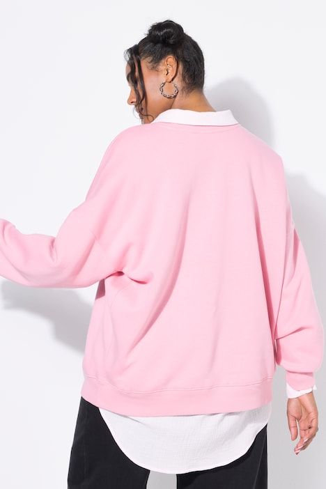 Sweat-shirt oversize extra long, label OEKO-TEK