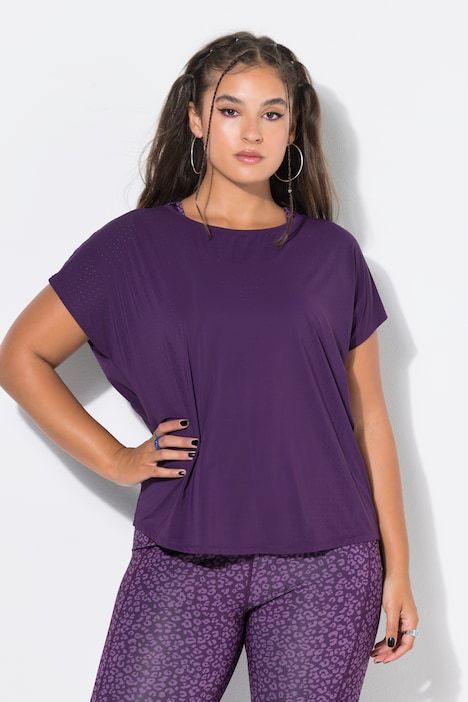 Débardeur pour le sport, coupe oversize et perforations