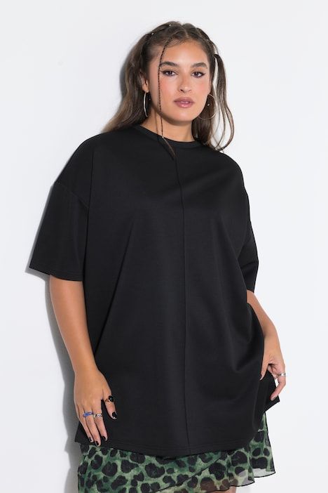 T-shirt oversize en jersey scuba