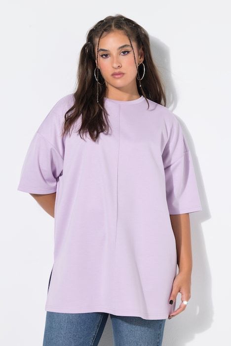T-shirt oversize en jersey scuba