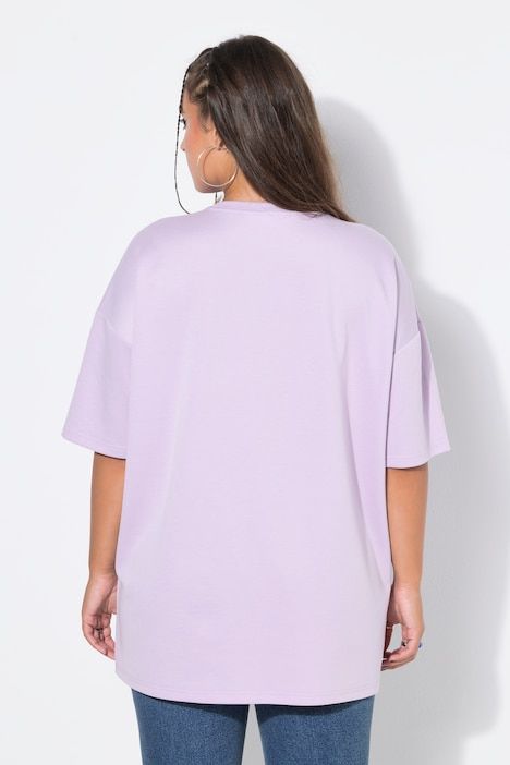 T-shirt oversize en jersey scuba