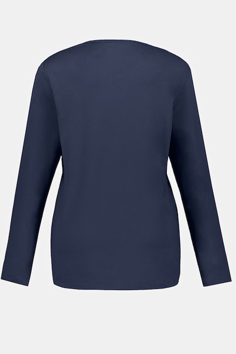 T-shirt technique de ski, avec snood. Sèche rapidement. Manches longues.