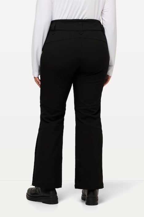 Pantalon Softshell déperlant, avec fermeture à scratch et pare-neige