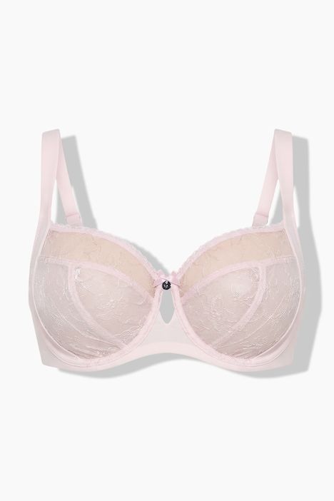 Soutien-gorge à armatures, dentelle à fleurs - bonnet B-G
