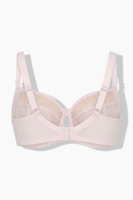 Soutien-gorge à armatures, dentelle à fleurs - bonnet B-G