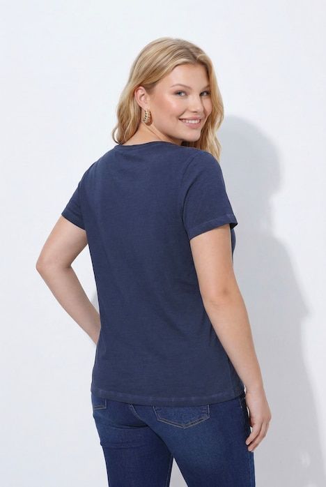T-shirt motif tête de vache bavaroise, décolleté rond et manches courtes, coupe Classic Fit