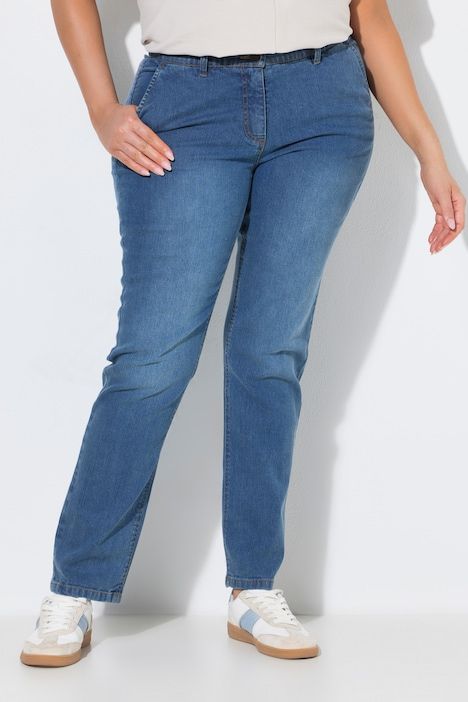 Jean Sammy, denim extensible, jambe étroite et taille confortable