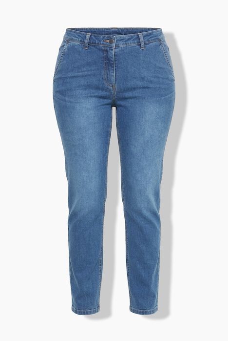 Jean Sammy, denim extensible, jambe étroite et taille confortable