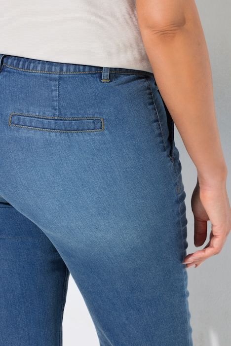 Jean Sammy, denim extensible, jambe étroite et taille confortable