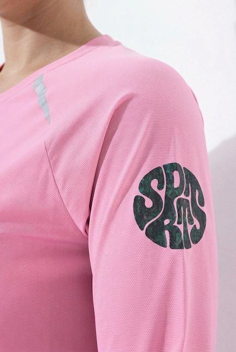 T-shirt technique protection SPF 50+, manches longues avec passe-pouces, décolleté rond