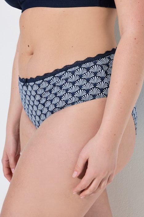 Lot de 5 culottes midi, motif/couleurs unies