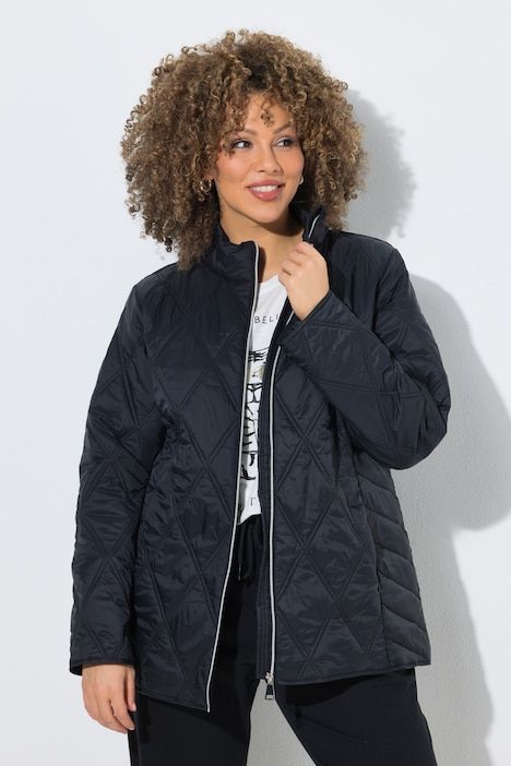 Veste matelassée HYPRAR avec col montant, en tissu déperlant