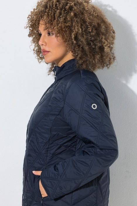 Veste matelassée HYPRAR avec col montant, en tissu déperlant