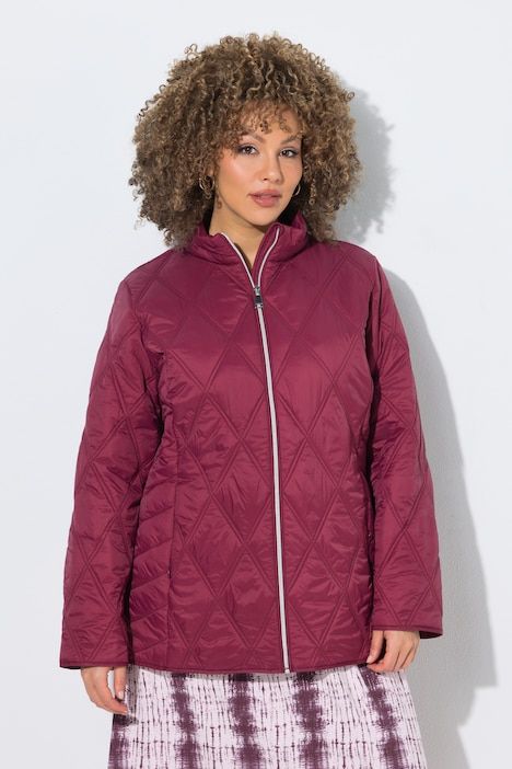 Veste matelassée HYPRAR avec col montant, en tissu déperlant
