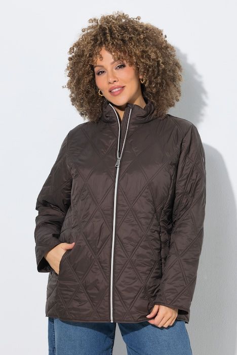 Veste matelassée HYPRAR avec col montant, en tissu déperlant