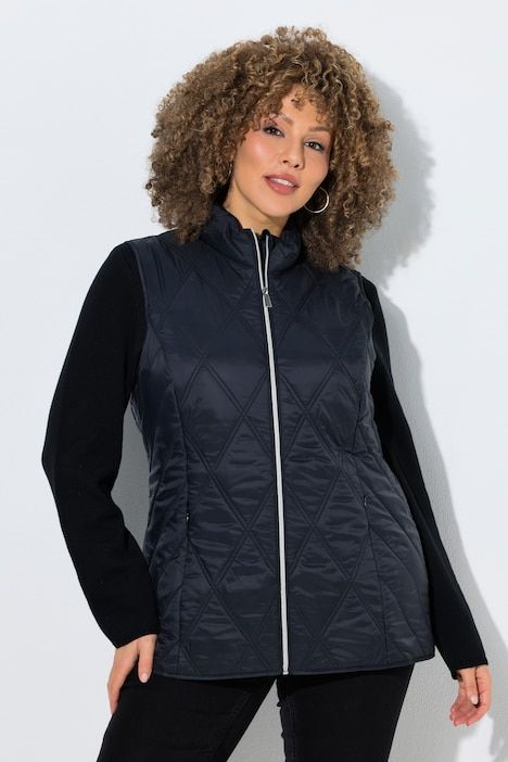 Veste sans manches HYPRAR, col montant, matière déperlante