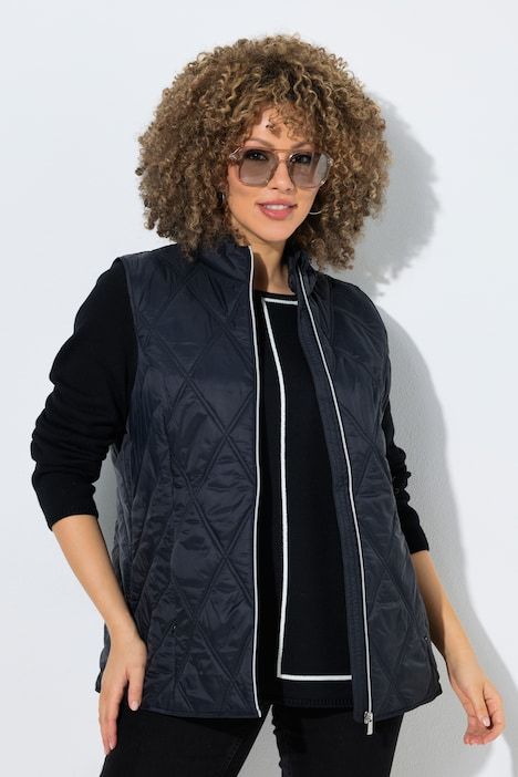 Veste sans manches HYPRAR, col montant, matière déperlante