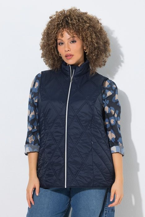Veste sans manches HYPRAR, col montant, matière déperlante