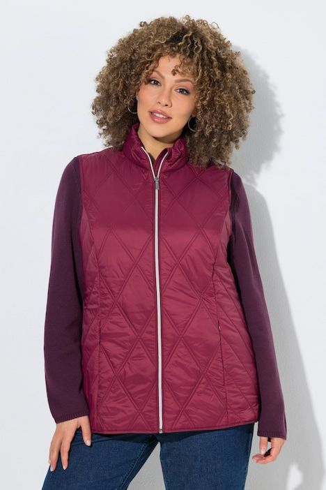 Veste sans manches HYPRAR, col montant, matière déperlante