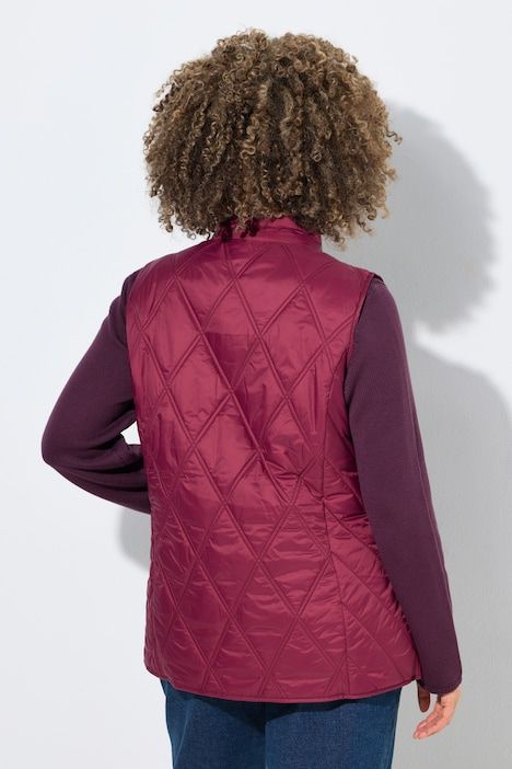 Veste sans manches HYPRAR, col montant, matière déperlante