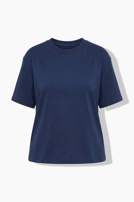 T-shirt oversize, coupe Boxy Fit, décolleté rond et manches courtes