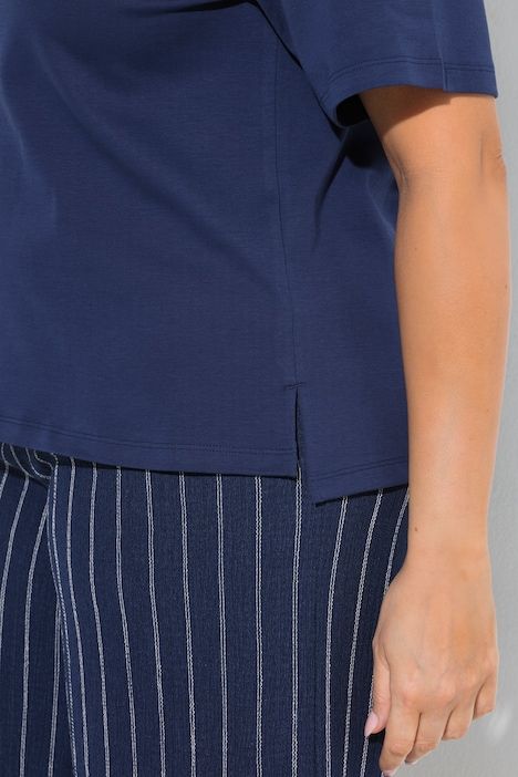 T-shirt oversize, coupe Boxy Fit, décolleté rond et manches courtes