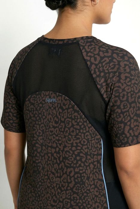 T-shirt technique avec matière recyclée, décolleté en V et manches courtes, coupe Classic Fit