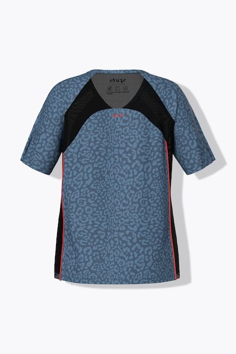 T-shirt technique avec matière recyclée, décolleté en V et manches courtes, coupe Classic Fit