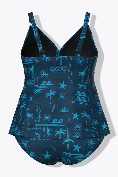 Tankini avec bonnets souples, bretelles ajustables et matière recyclée