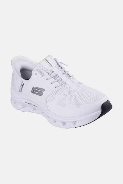 Sneakers Skechers à enfiler, matière végane et mousse à mémoire de forme - largeur G