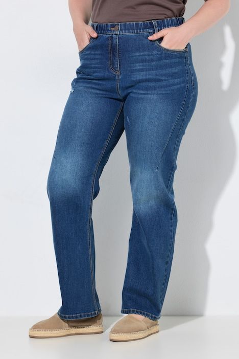 Jean Mandy, détails destroy, 4 poches et taille confortable